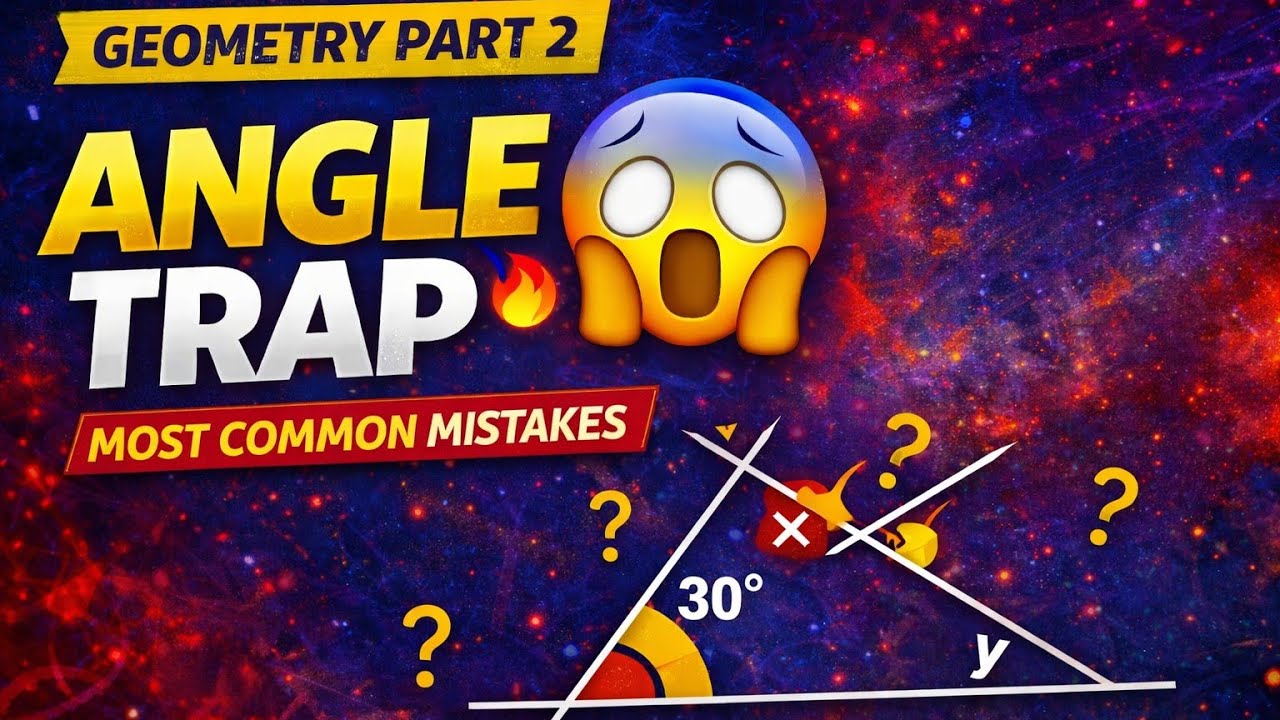 🔥Geometry | Lines & Angles Part-2 | Best Practice Questions & Approach | By Kishan Chand (AAO)