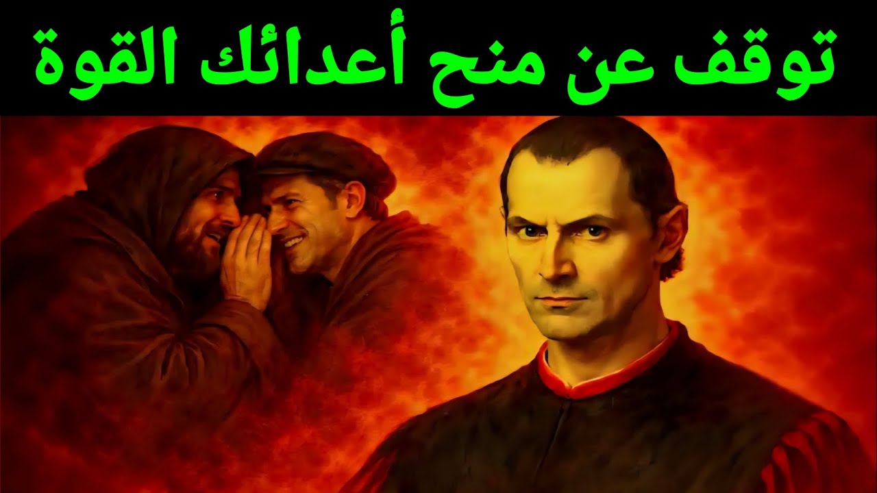 7 أخطاء تجعل أعداءك أقوى منك | مكيافيلي