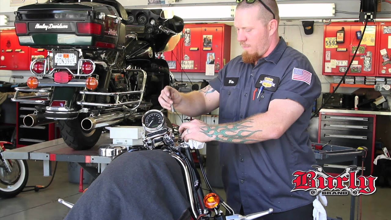 Burly Brand Slammer Kit install on Sportster 72