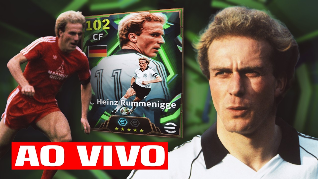 DOUTOR KARL-HEINZ RUMMENIGGE EM AÇÃO ⚡ | eFootball 2026 AO VIVO 🔴
