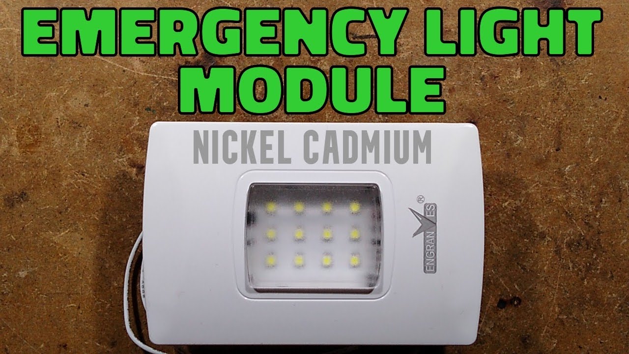 Unusual circuitry twist - emergency light module