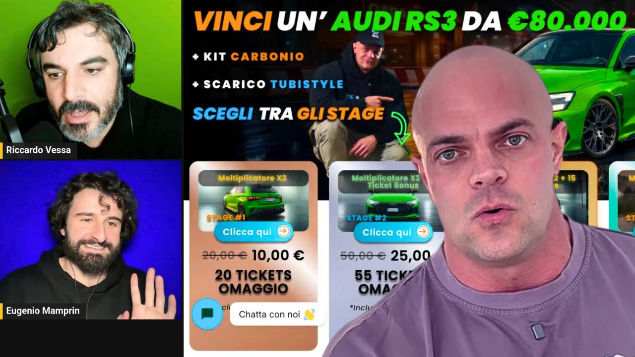 Danny Lazzarin e il business dei concorsi a premio