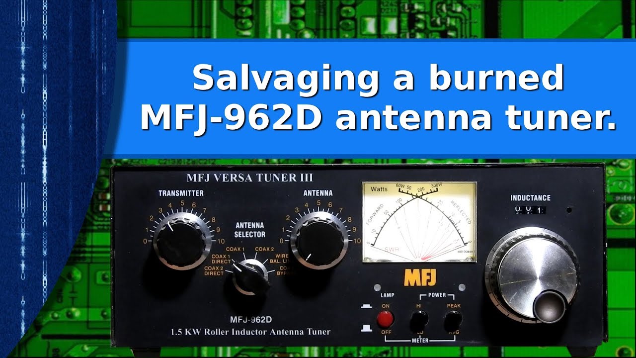 Ham Radio — Восстановление сгоревшего тюнера Versa MFJ 962D