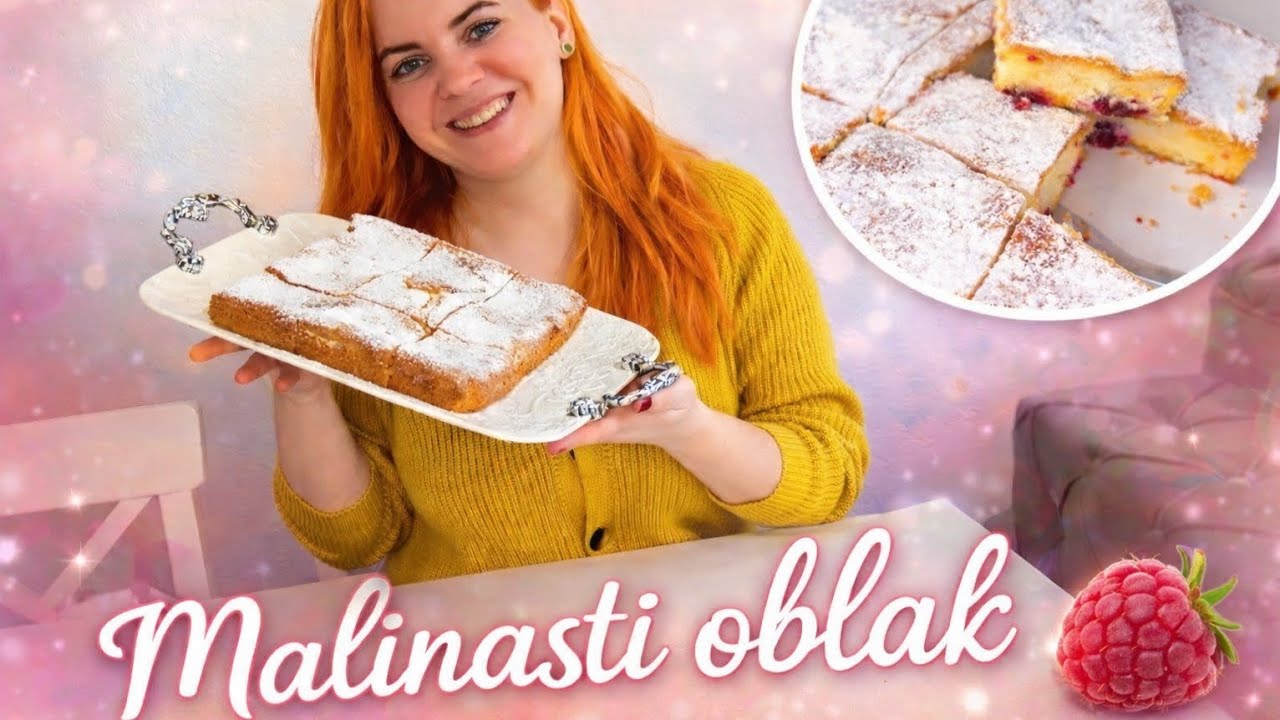 Kolač za 10 minuta (starinski recept koji uvijek uspijeva) Najmekši kolač s malinama 🥧