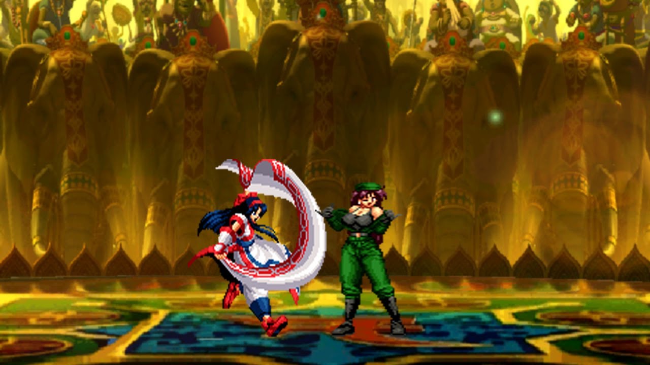 [KOF Mugen]Nakoruru (Vs) Athena-Heidern