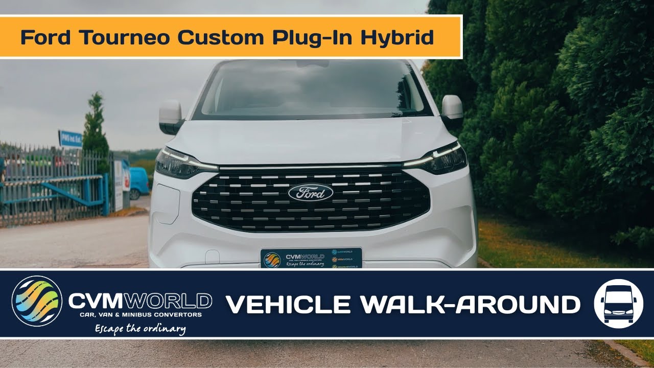 Ford Tourneo Custom Plug-In Hybrid | 9-Seater Wheelchair Minibus