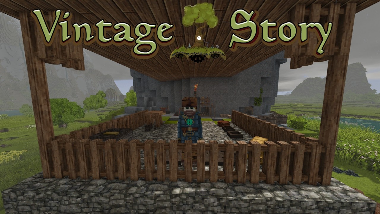 Lets Play Vintage Story Ep 37: The first good armor!