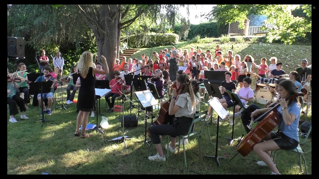 Spectacle de fin d'année des grands ensembles de l'école de musique de Carbonne 2023