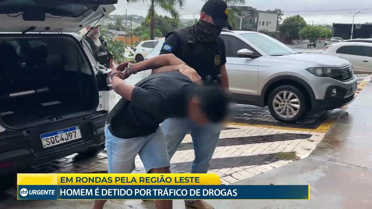 HOMEM É DETIDO POR TR4FIC0 DE DR0G4S EM SORRISO