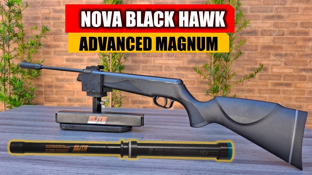 NOVA BLACK HAWK MAGNUM by ELITE AIRGUNS -  APRENDA COMO INSTALAR O KIT ADVANCED