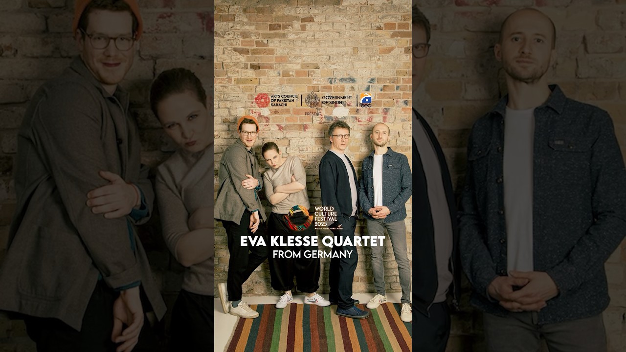 Eva Klesse Quartett from Germany will be at the World Culture Festival Karachi 2025