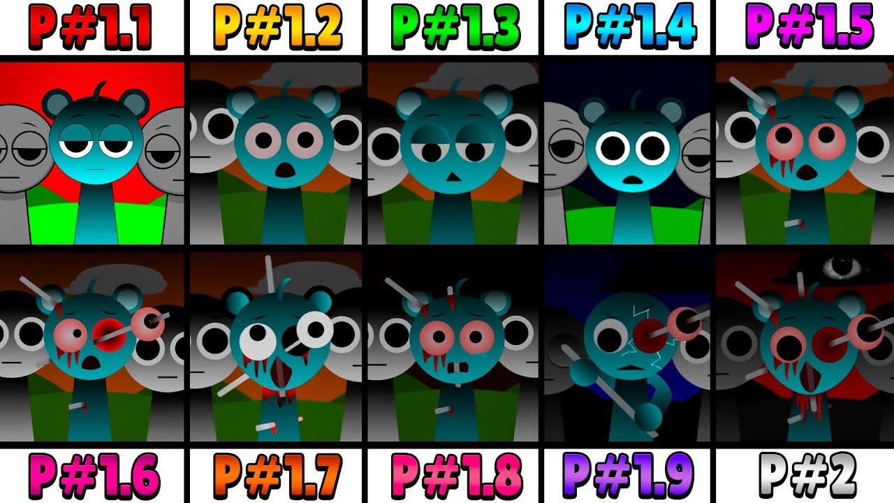 Incredibox Sprunki: PHASE 1.1 vs 1.2 vs 1.3 vs 1.4 vs 1.5 vs 1.6 vs 1.7 vs 1.8 vs 1.9 vs 2
