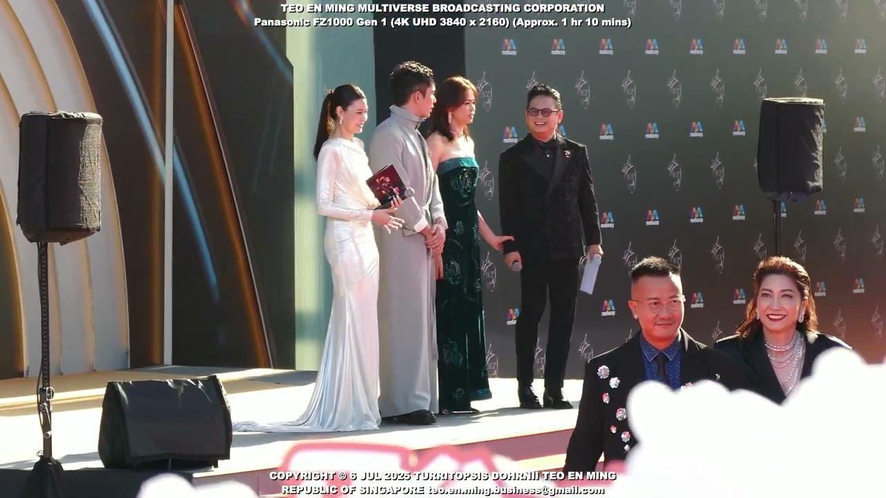 MediaCorp Star Awards 2025 Red Carpet Walk of Fame 6 July 2025 Sunday - SA2025