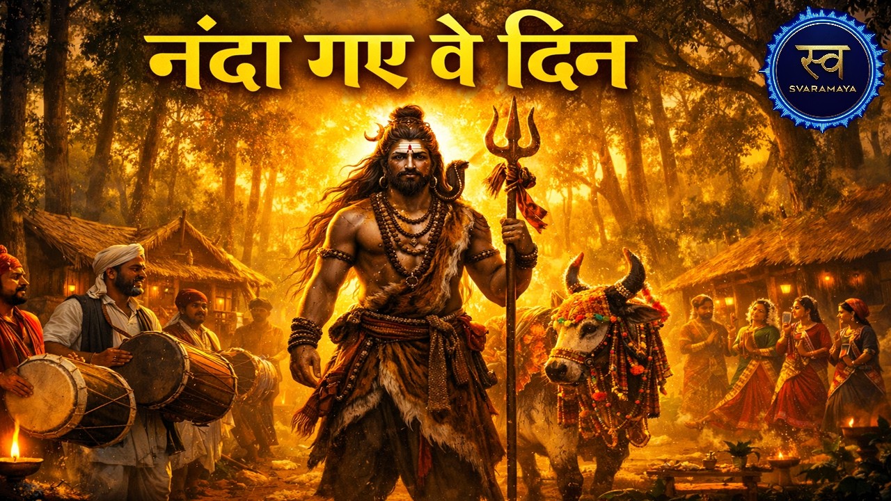 नंदा गए वे दिन | जय बड़ादेव | Chhattisgarh Culture Song | Tribal Folk Devotional Song | Svaramaya