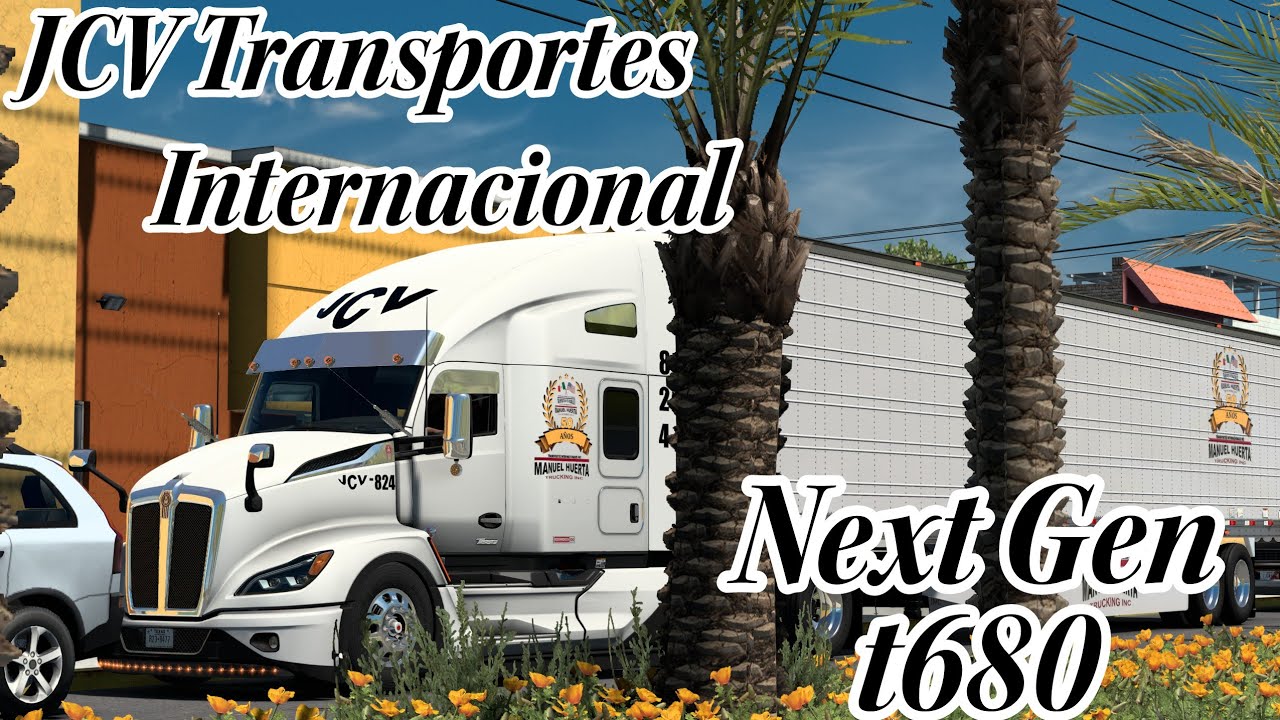 Kenworth t680 Next Gen Abasteciendo Bodegas Tepic ➡️⬆️Compostela @MexicoLindoQueridoATS 1.53 #ats