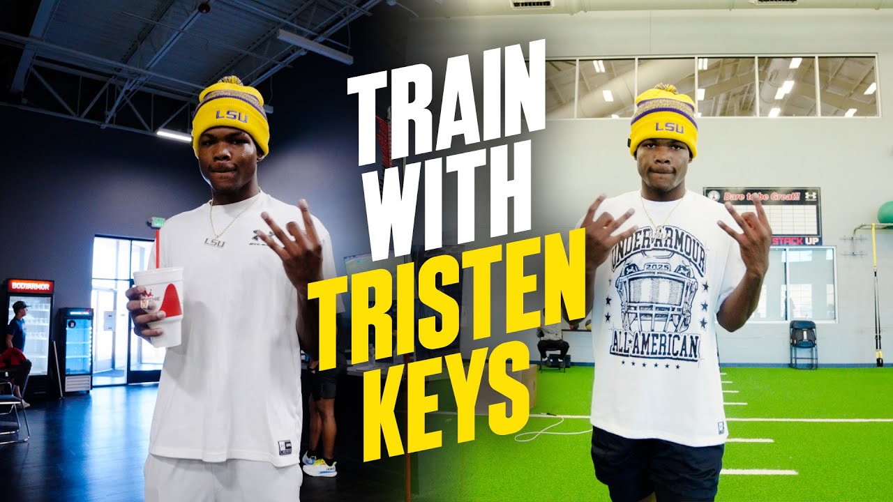 What It's Like to Train with 5-Star Receiver Tristen Keys