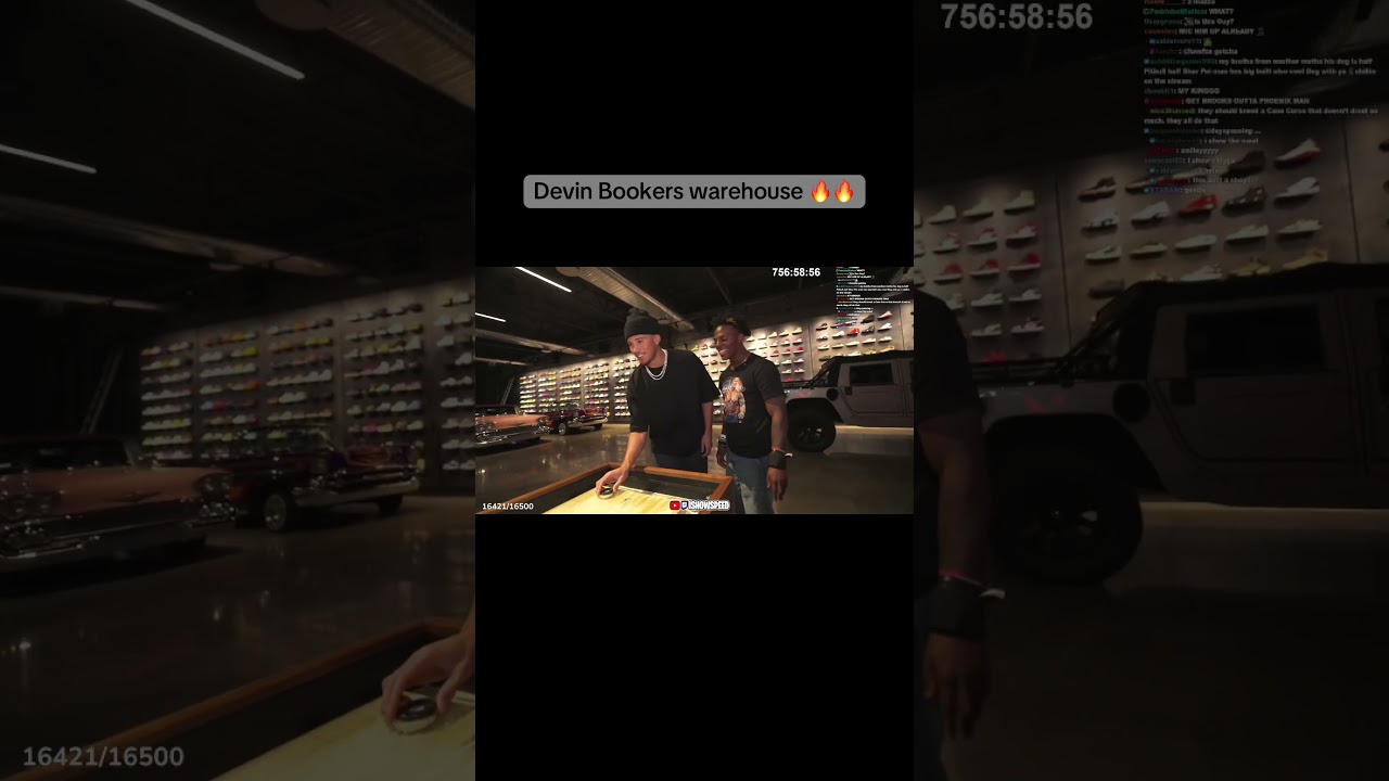 Speed pulls up to Devin Bookers warehouse! 🔥🔥 #speed #fyp #clips #viral #youtube