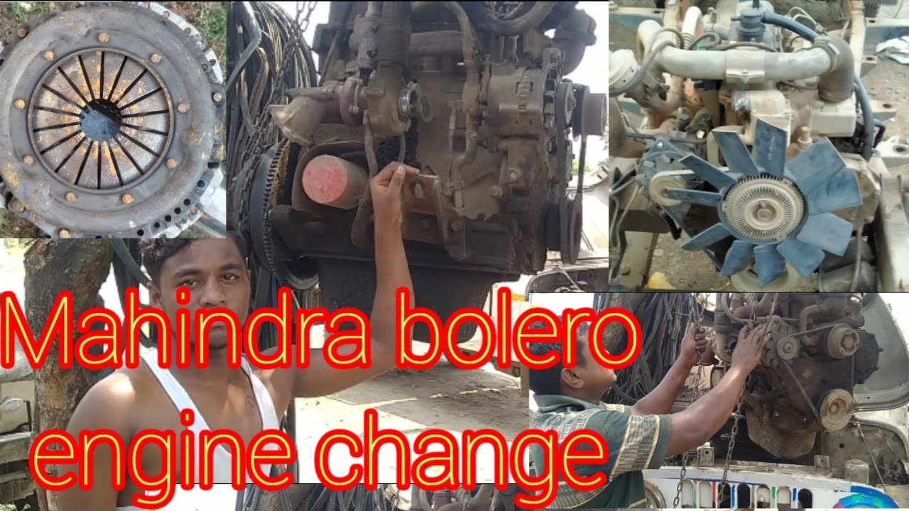 Mahindra bolero engine change#ASHADULAUTOSERVICE