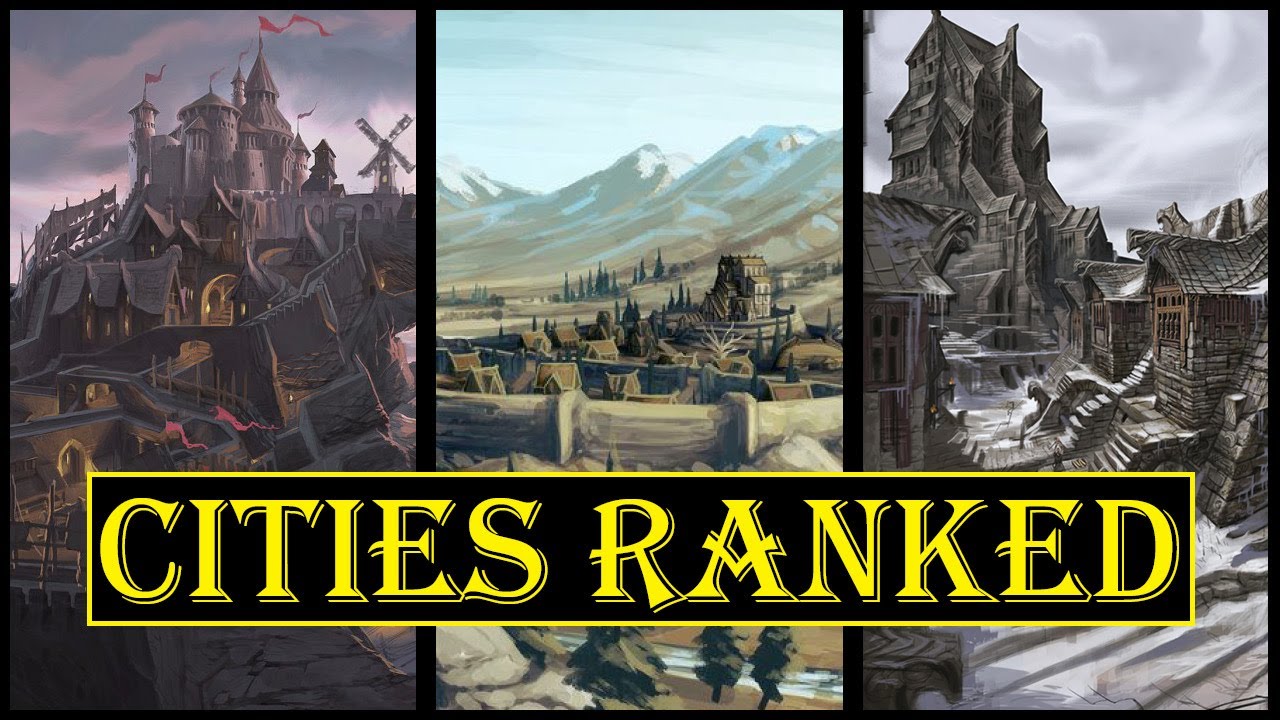 Ranking Every City in Skyrim