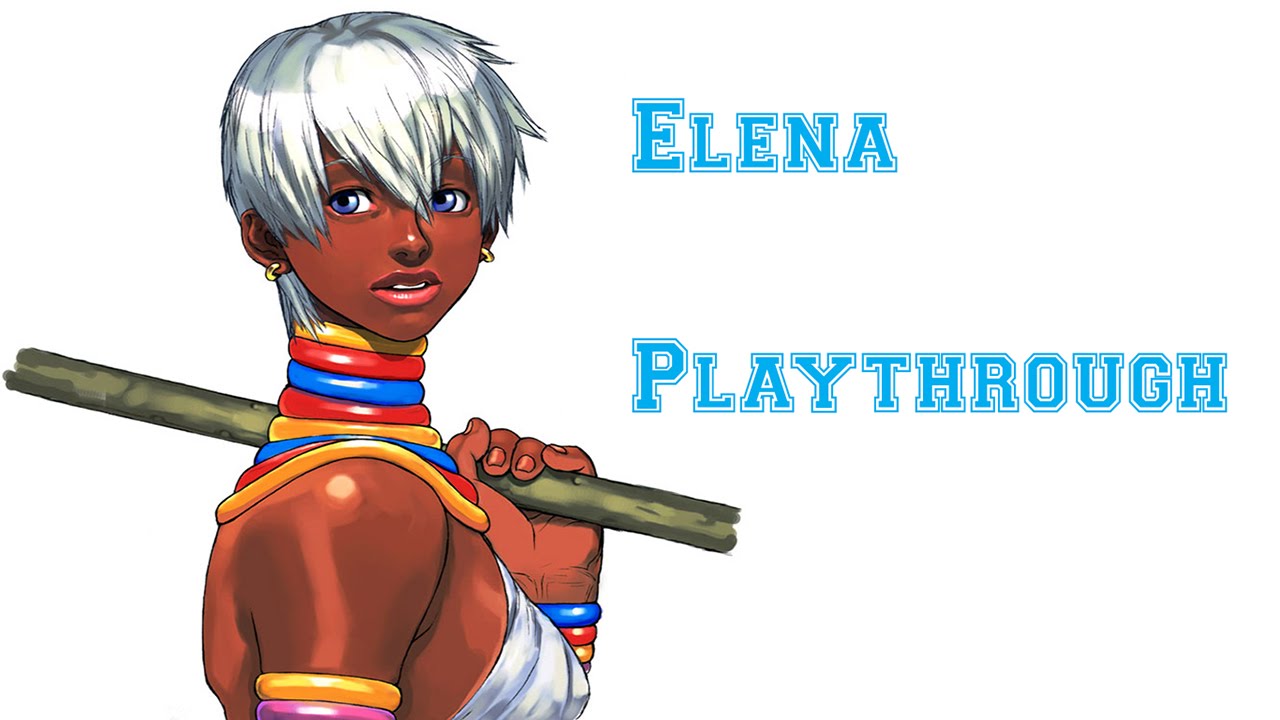 Street Fighter III: 3rd Strike - Elena Playthrough