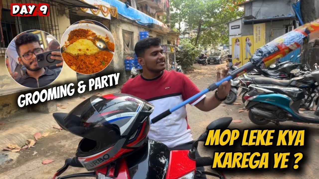 Mop Leke Kya Karega Ye? 🤣 | Day 9 Daily Vlog Challenge