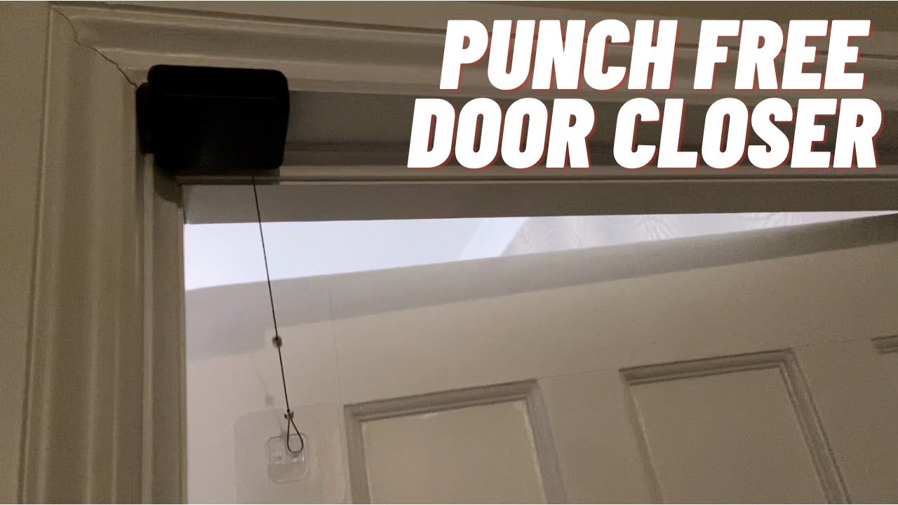 Как установить автоматический доводчик двери Punch Free