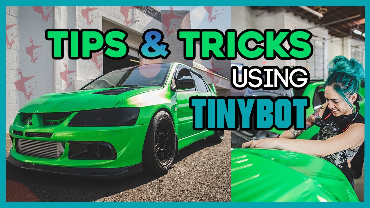 Tips and Tricks using TinyBot film - Evolution Lancer VIII Color Change