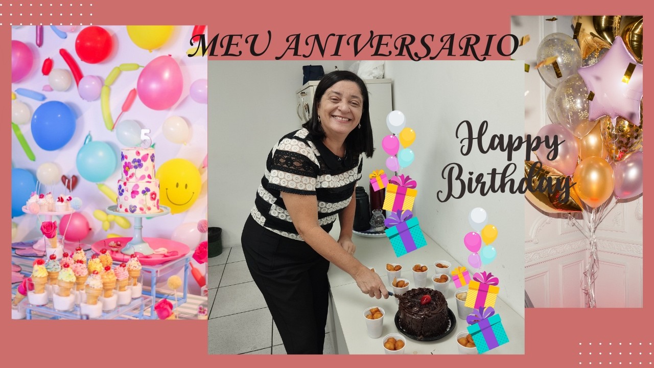 CHEGOU MEU ANIVERSARIO + ANTES FOI NO MERCANTIL + TRANSFORMAÇÃO