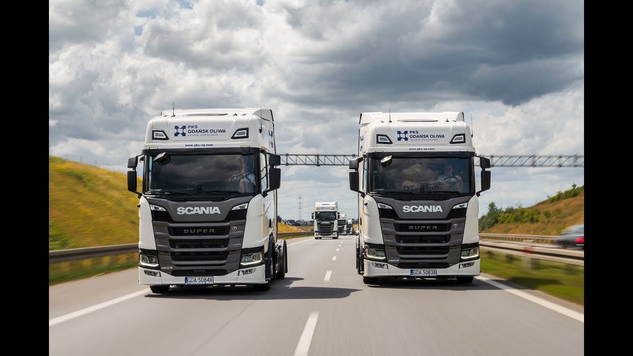Pojazdy Scania z nową cyfrową deską rozdzielczą w PKS Oliwa