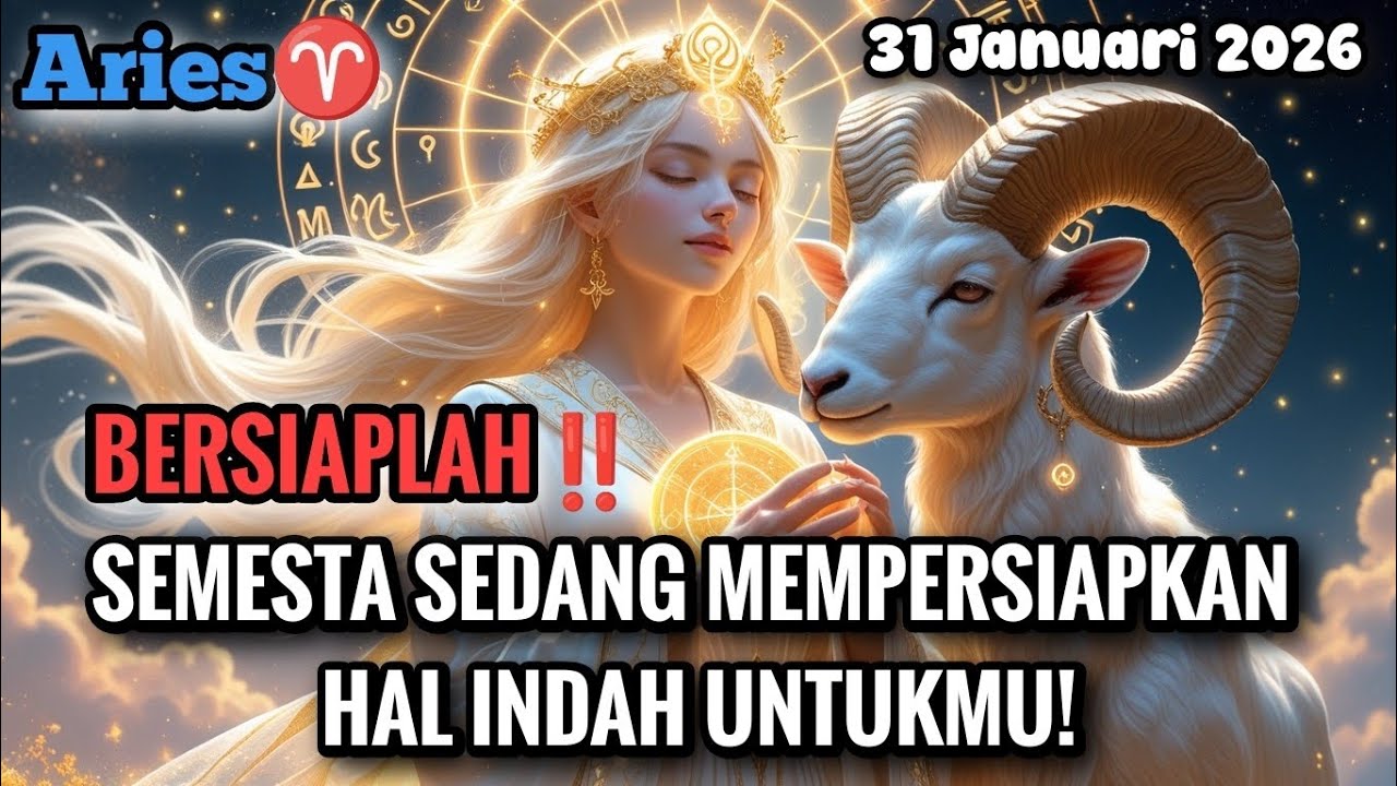 Aries♈BERSIAPLAH‼️SEMESTA SEDANG MEMPERSIAPKAN HAL INDAH UNTUKMU! Jan 2026 - Langit Zodiak
