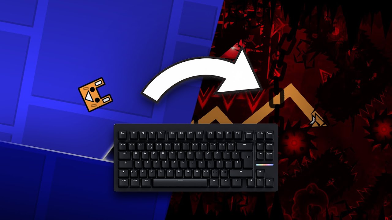 This Keyboard Will Make You a PRO at Geometry Dash!