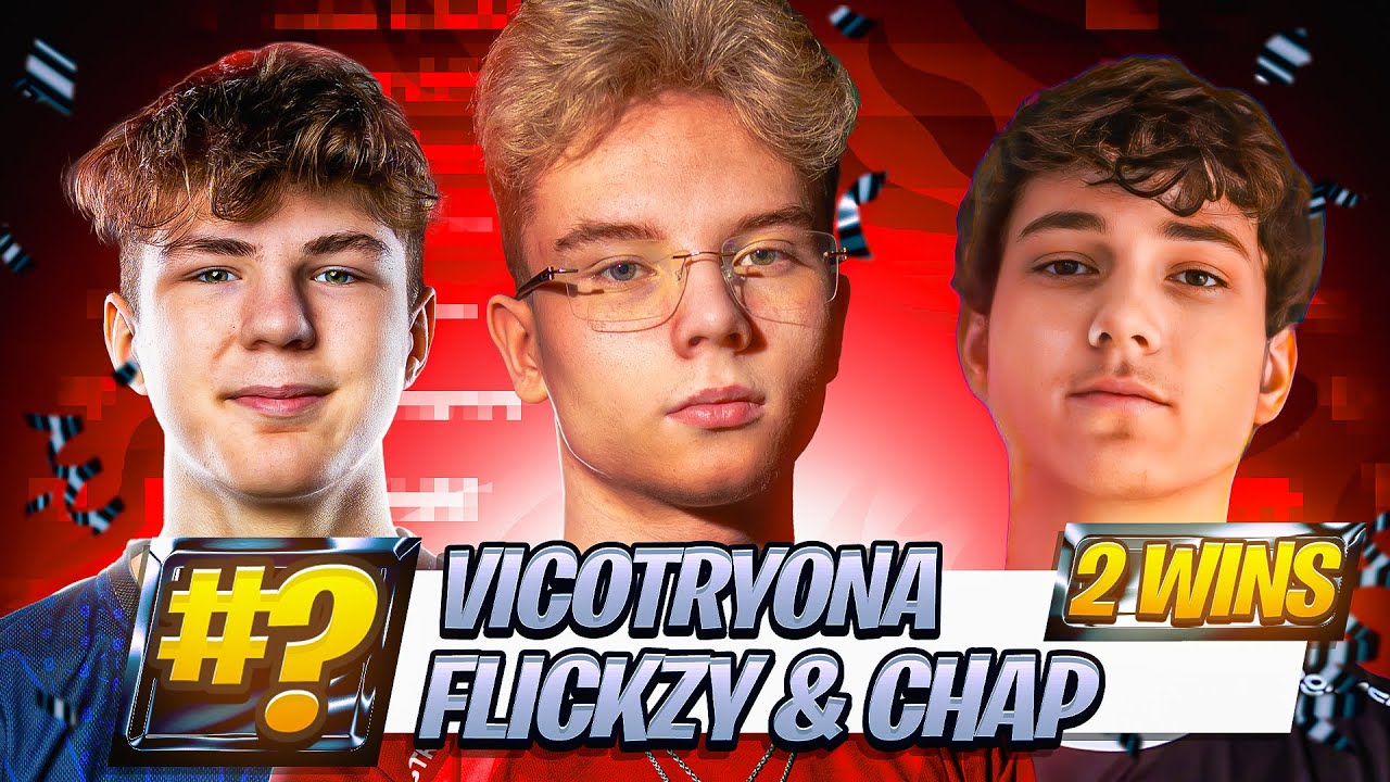 DOMINATING THE TRIO CASH CUP 🥇 w/ FlickzyV2 & Chap