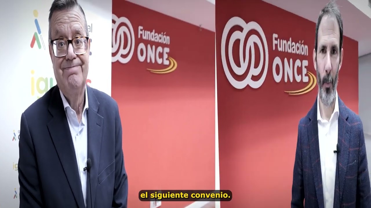 Fundación ONCE y KPMG renovaron su compromiso con el empleo de las personas con discapacidad.