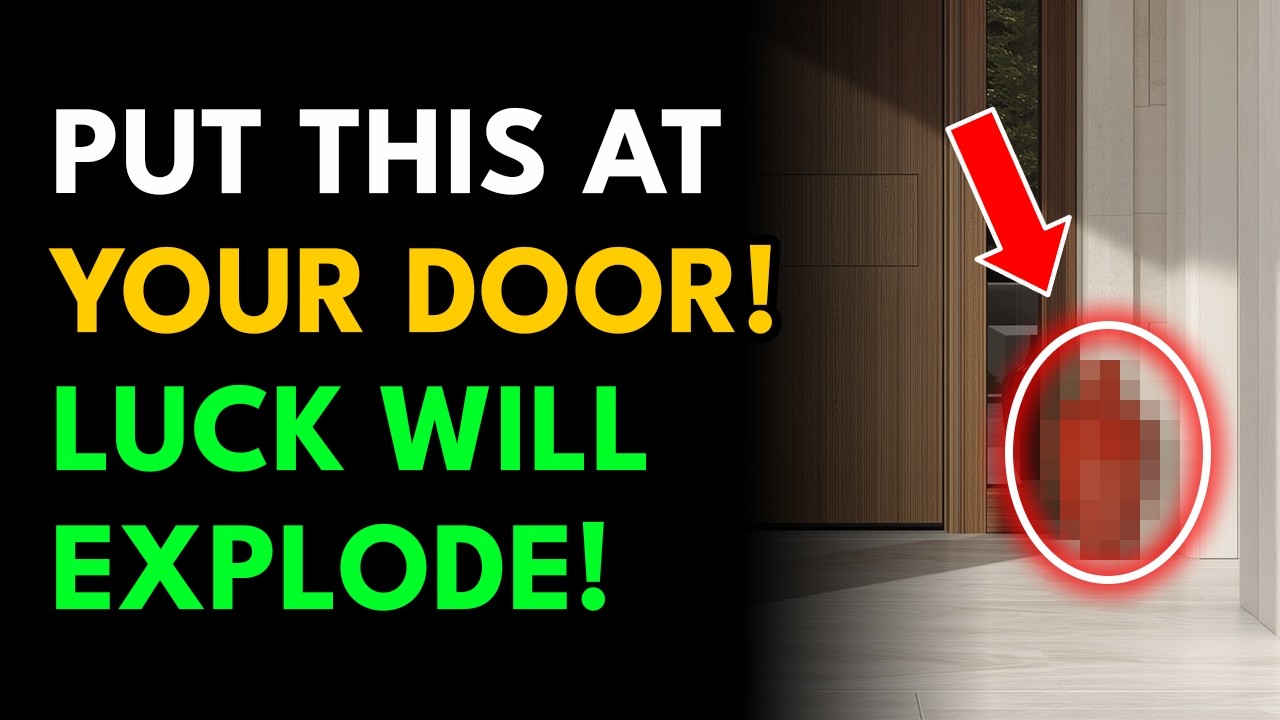 After My Wife Placed These Items at the Front Door, Our Family&rsquo;s Luck Exploded Instantly!