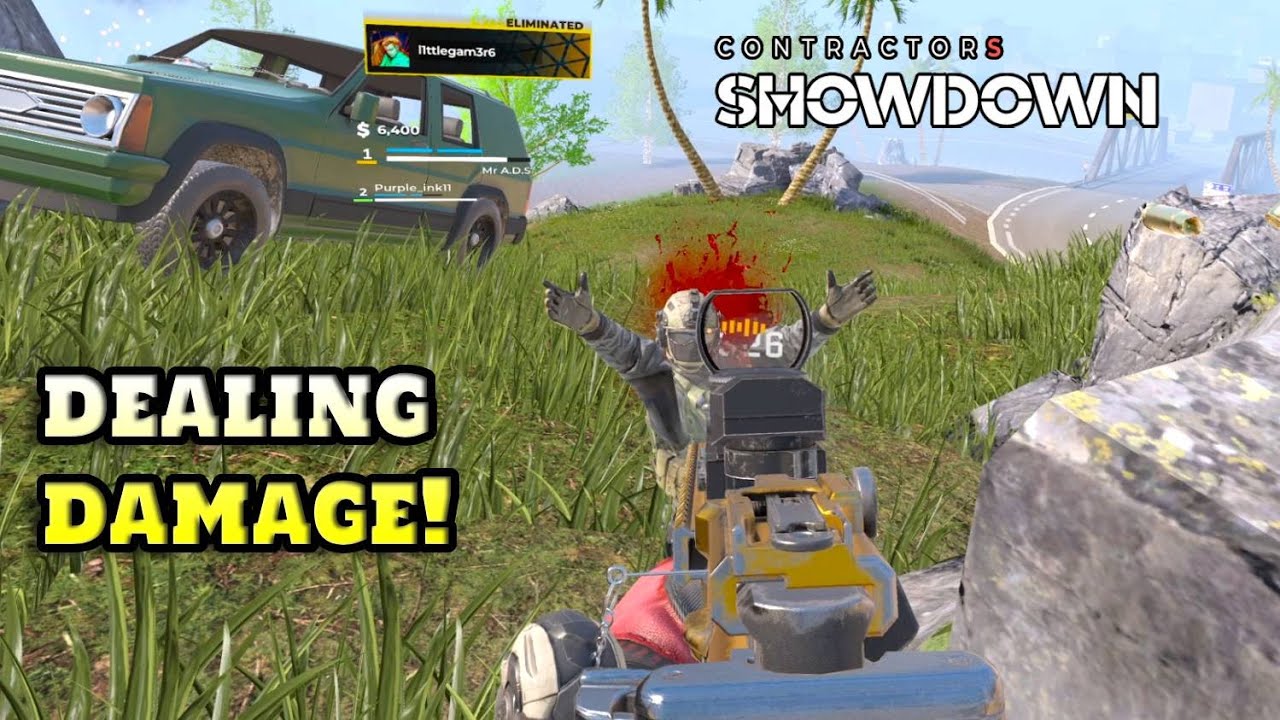 Doing some Damage in Contractors Showdown