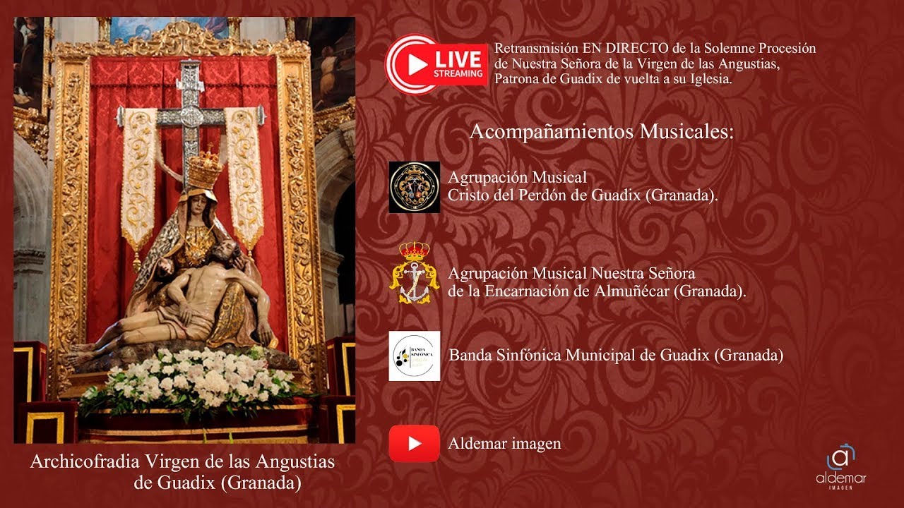 🔴𝗘𝗡 𝗗𝗜𝗥𝗘𝗖𝗧𝗢🔴| PROCESIÓN VIRGEN DE LAS ANGUSTIAS | GUADIX 2023