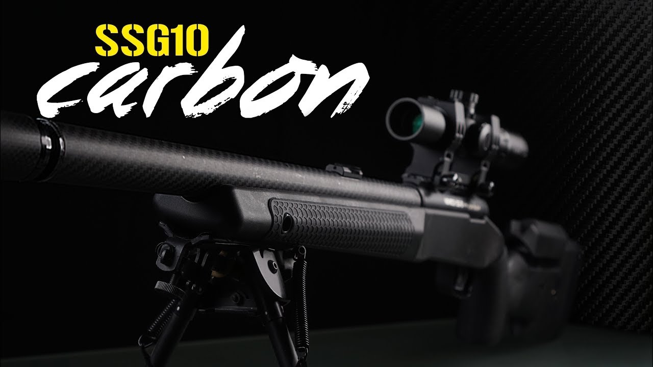 Novritsch SSG10 CARBON. Il mio nuovo fucile da softair in FIBRA DI CARBONIO !