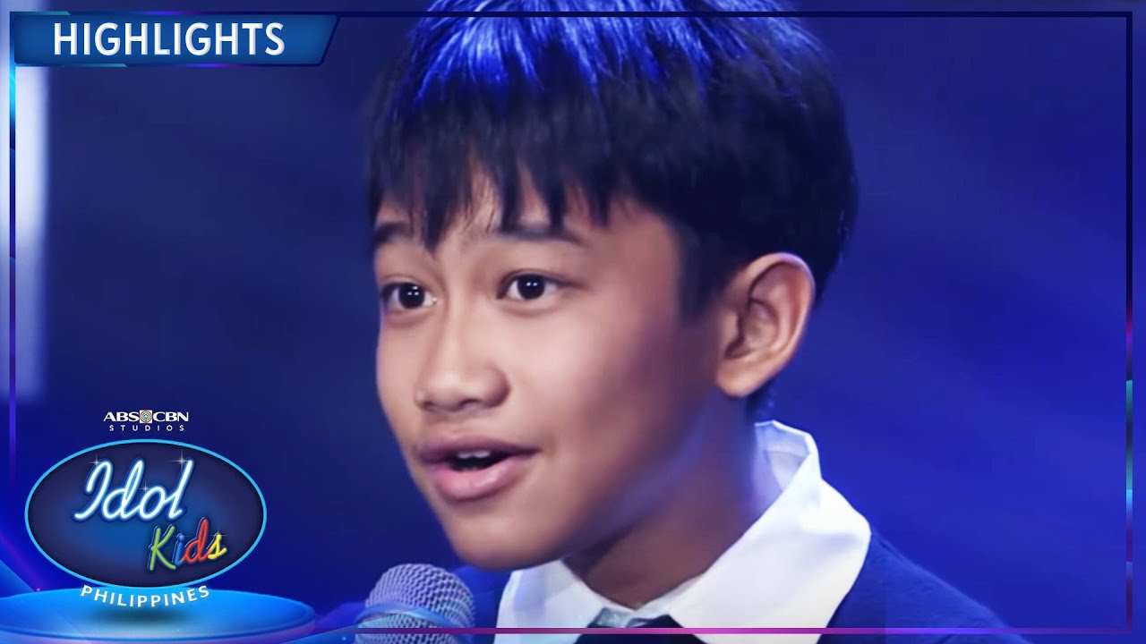 Miggy’s beautiful voice shines through in a cover of ‘Raining In Manila’ | Idol Kids Philippines