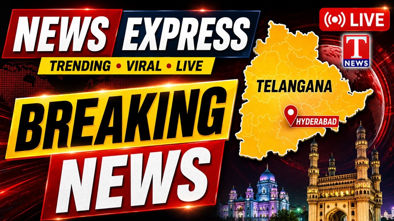 LIVE : Top News Today | Telangana Political & Local News | T News Breaking News LIVE