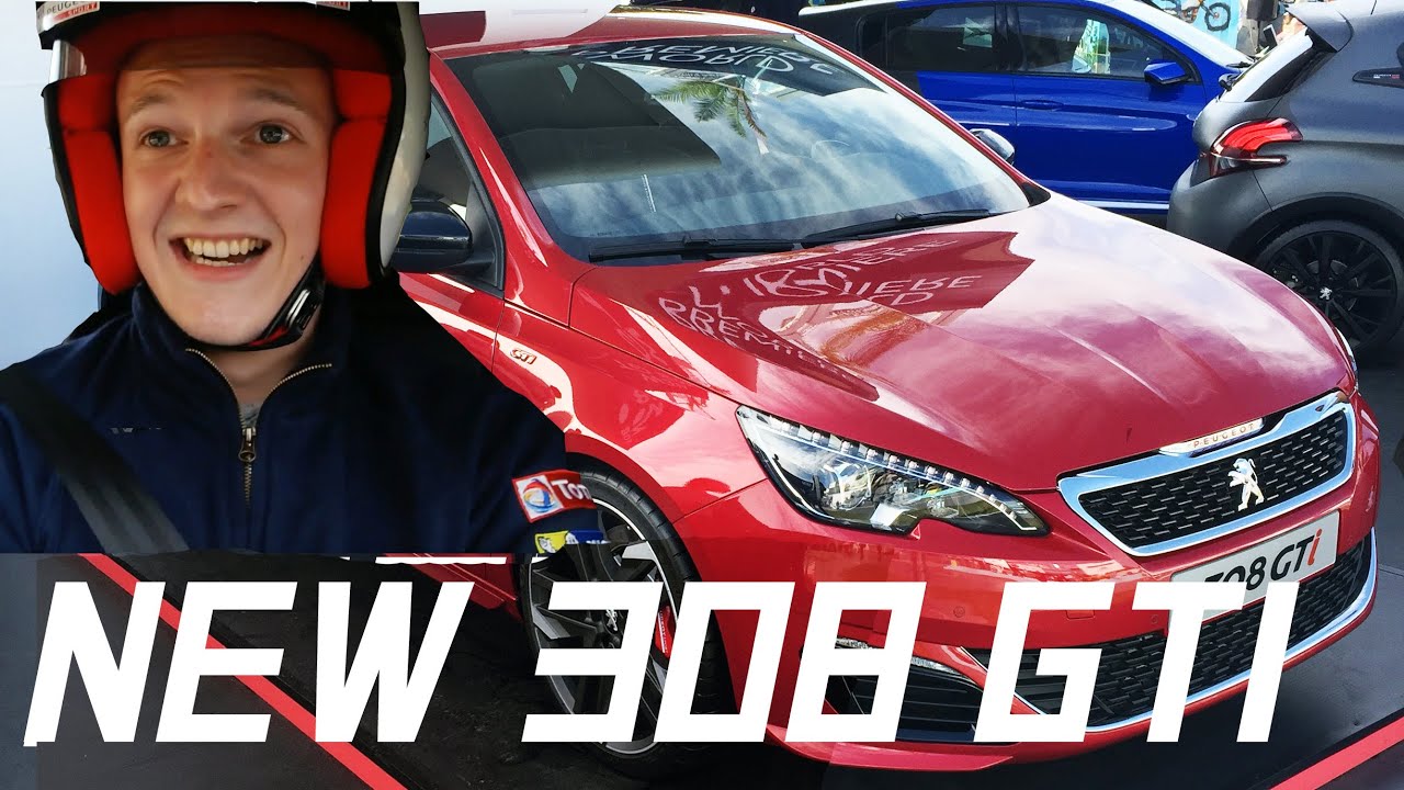 2015 Peugeot 308 GTi - Hill climb passenger ride
