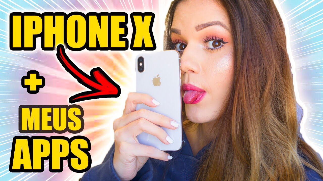 Meu IPHONE X + APPS!