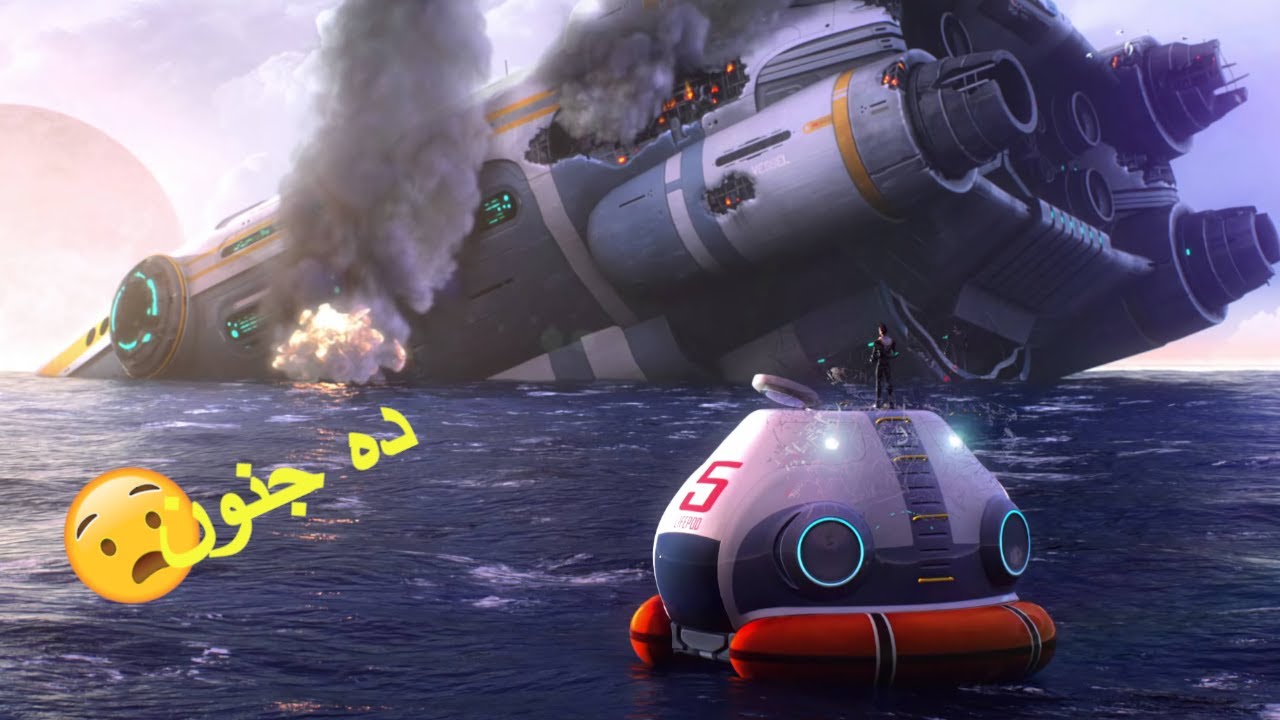 SUBNAUTICA_🤯انفجار المركبه الكبيره