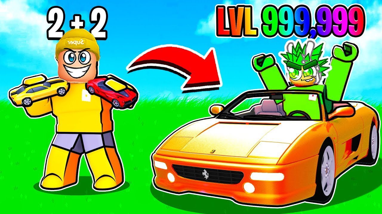 ich UPGRADE NOOB AUTO zu HACKER AUTO in ROBLOX
