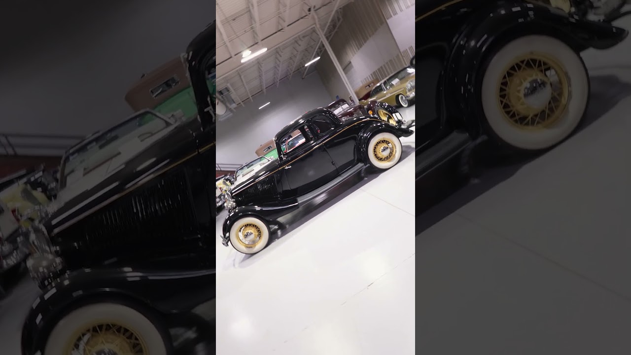 Fantastic Ford! 1934 Ford Model 40 V8 5-Window Coupe