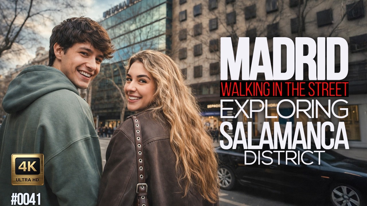 🇪🇸 A Walk Through Salamanca District | Madrid's Most Elegant Neighborhood  : #0041