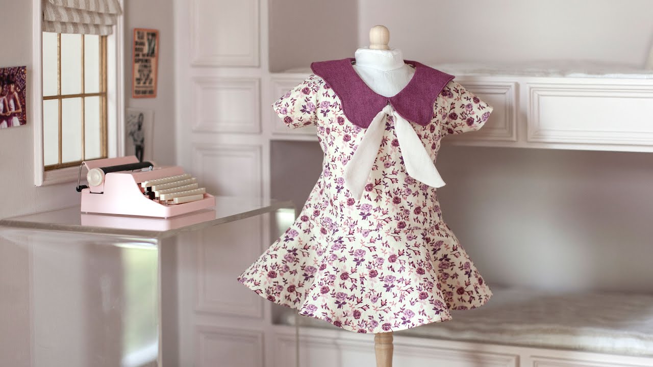 How to Make a Doll Dress  - Sew Along  - Pixie Faire Sweet 70s