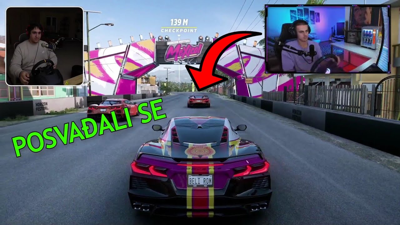MUDJA, NUGATO I GUH SE TRKAJU - FORZA HORIZON 5 *POSVAĐALI SE*