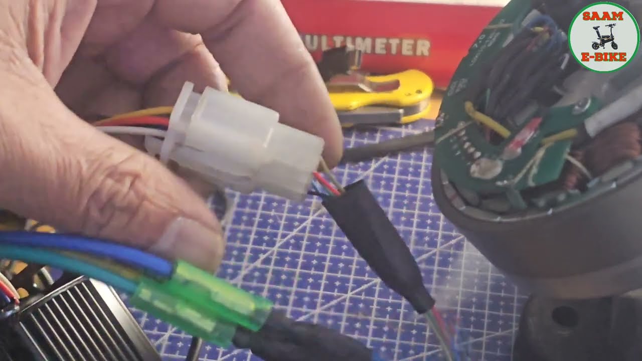 How to use Electric bike with or without display and without hell sensor connection..