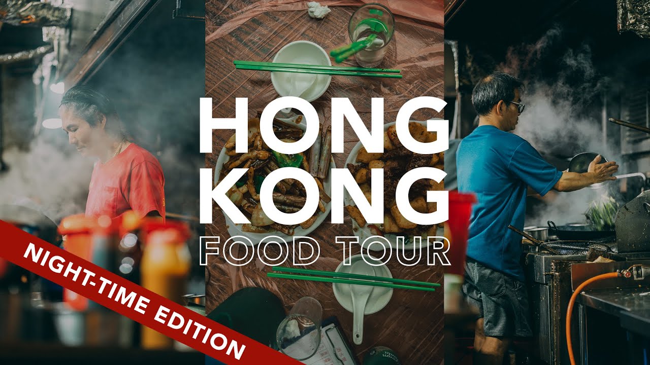 HONG KONG FOOD TOUR - Dai Pai Dong, Durian Dessert, Egg Waffles