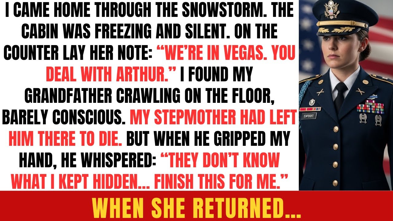My Stepmother Left My Grandfather to Die on the Floor—And Expected Me to “Handle It.” So I...